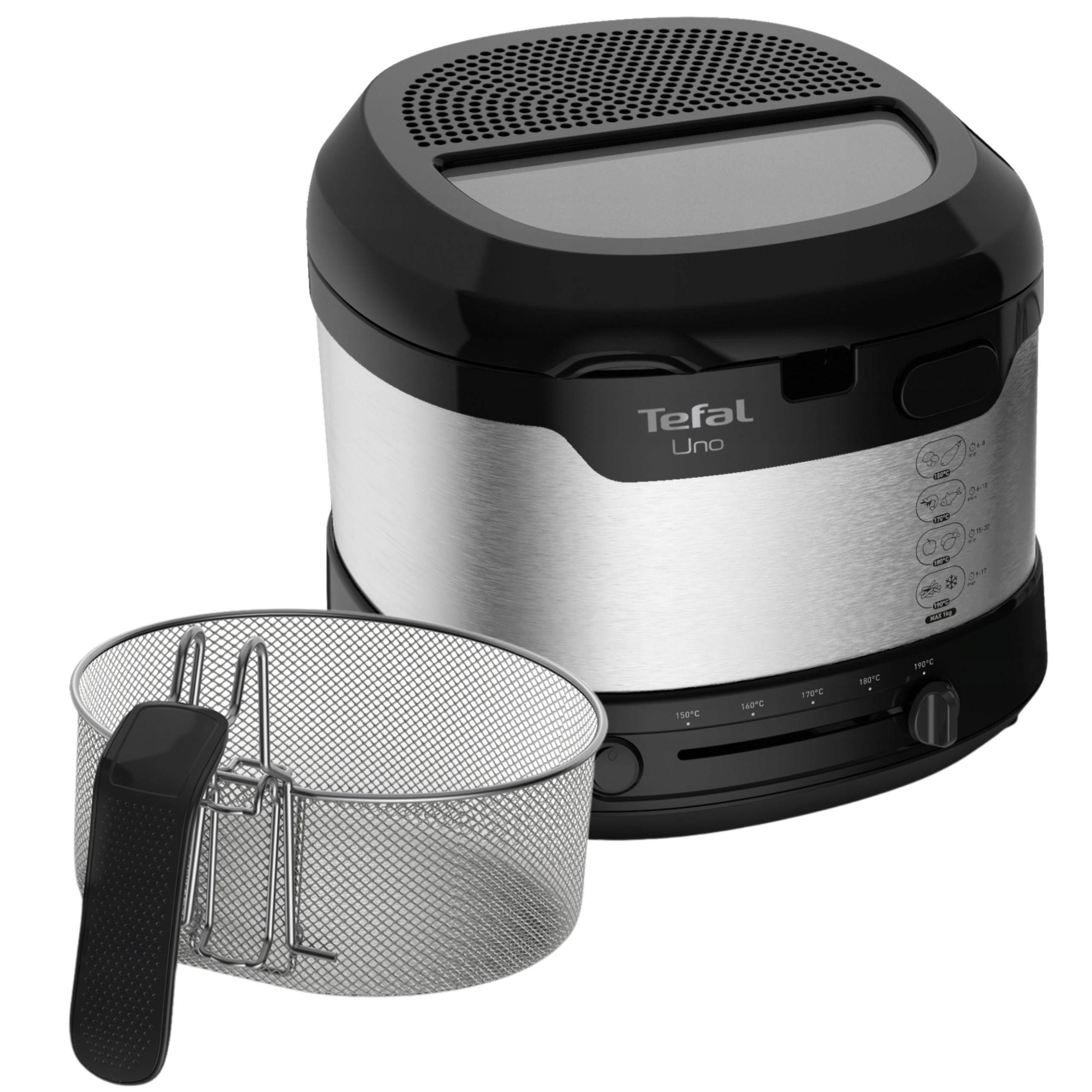 Frytkownica Tłuszczowa Tradycyjna Tefal Misa 1,8L Moc 1600W