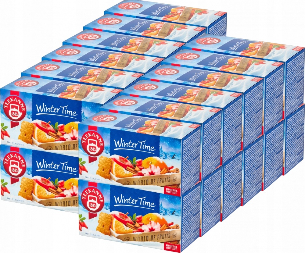 Herbata owocowa w kopertach Teekanne Winter Time 20 kopert 2.5g x 24 Opak