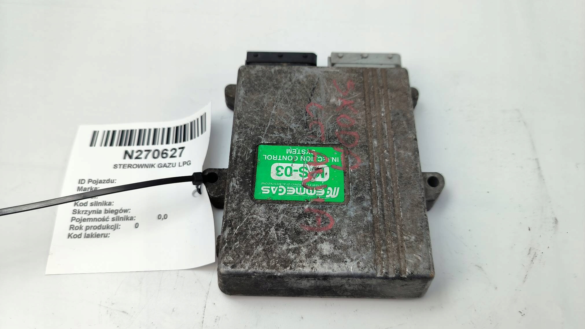 control unit gas LPG 67R-010157 EMMEGAS