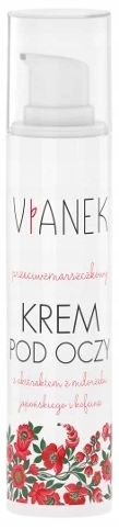 Krem przeciwzmarszczkowy pod oczy 15ml Vianek