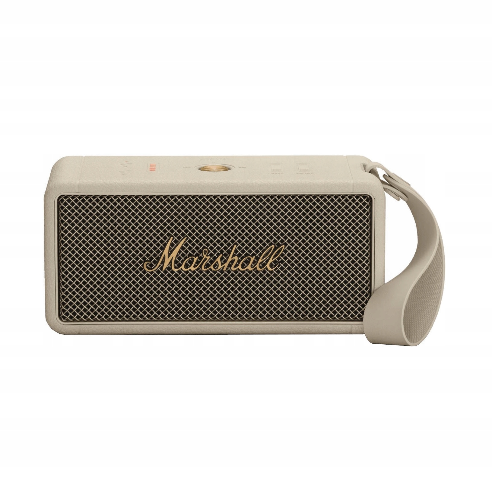 Głośnik przenośny Marshall Middleton kremowy 60 W Bluetooth IP67