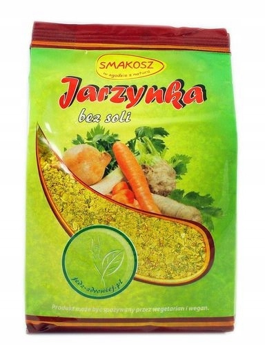 4x Smakosz Jarzynka bez soli 250 g