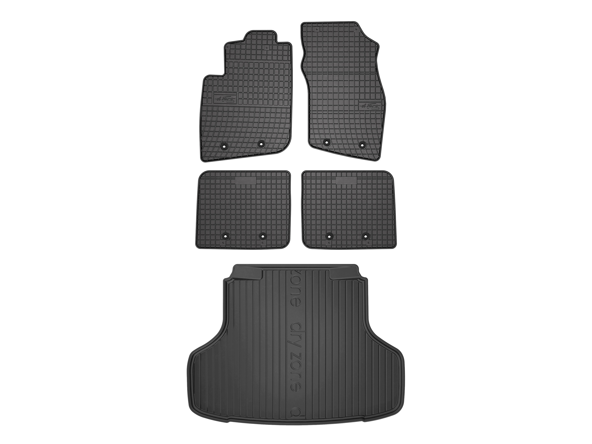 Koberce SolidPRO rohož DryZone pro: Volvo S40 I 1995-2004 5 dílků