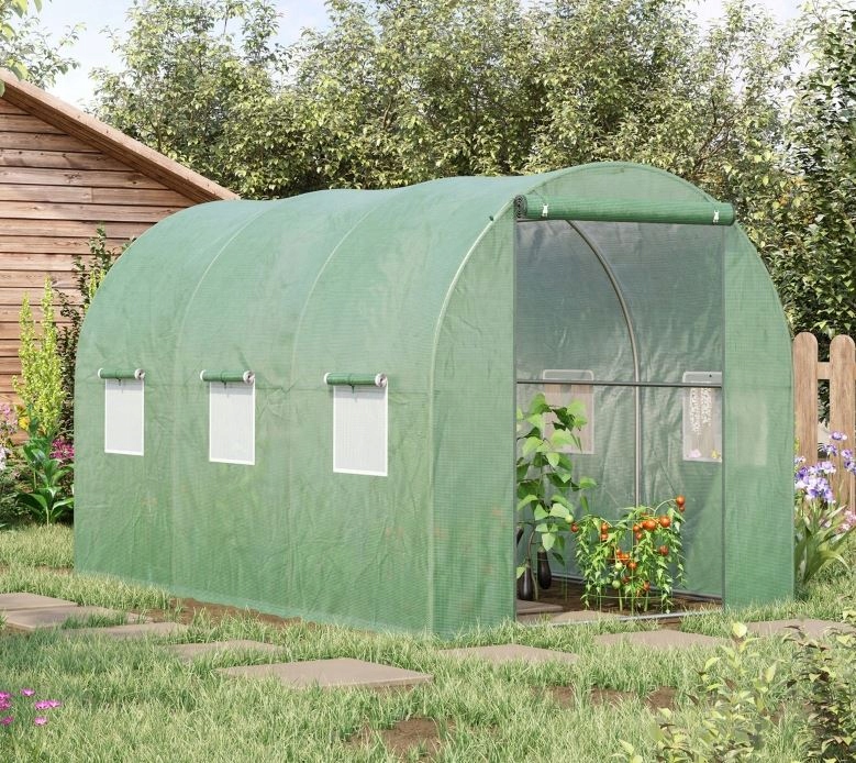 TUNEL FOLIOWY MOCNA SZKLARNIA OGRODOWA WARZYWNIAK UV PE 6M2 300 X 200 3X2 Producent inna