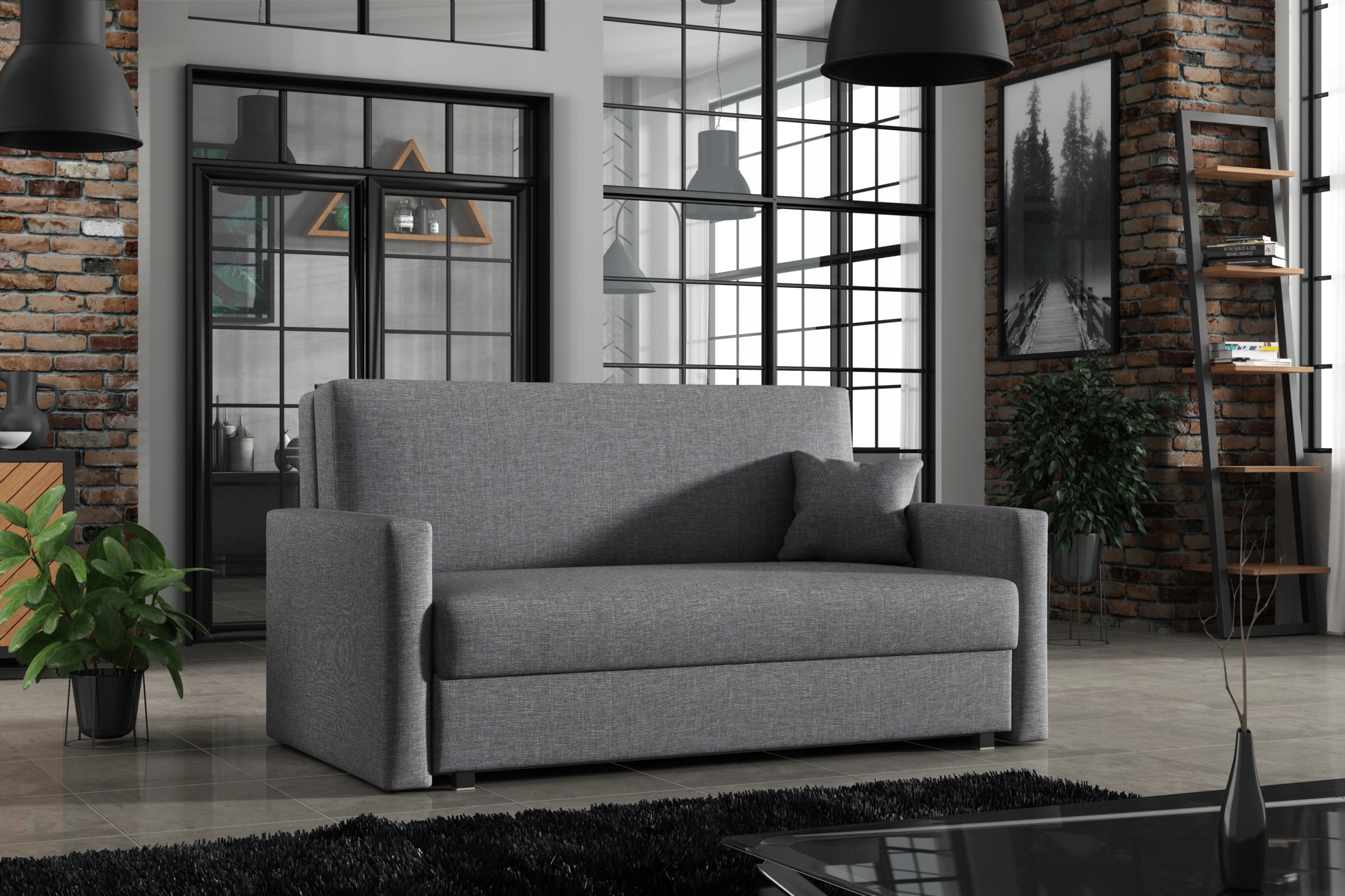 

sofa z pojemnikiem Viva III Smart z funkcją spania
