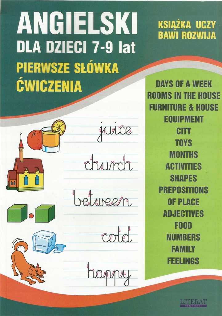 

Angielski dla dzieci 7-9 lat. Zeszyt 5
