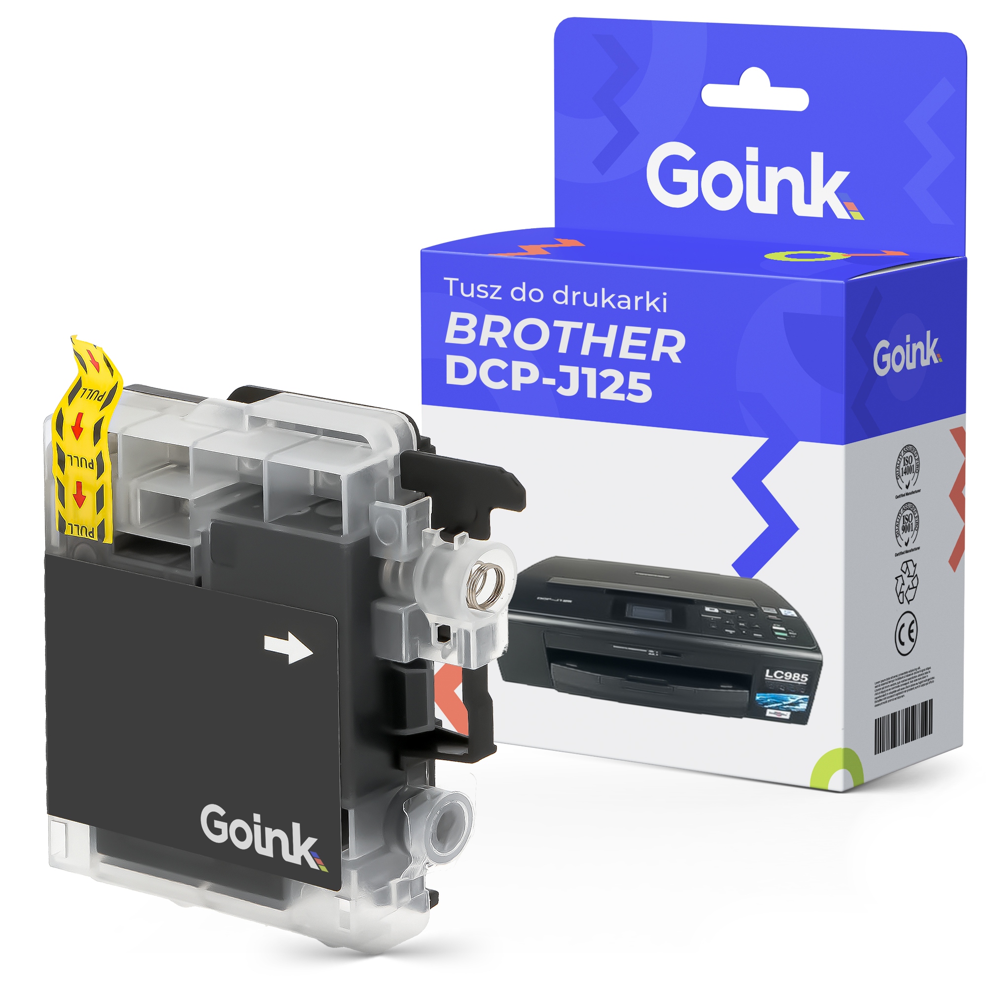 

Tusz do Brother DCP-J125 Czarny LC985BK