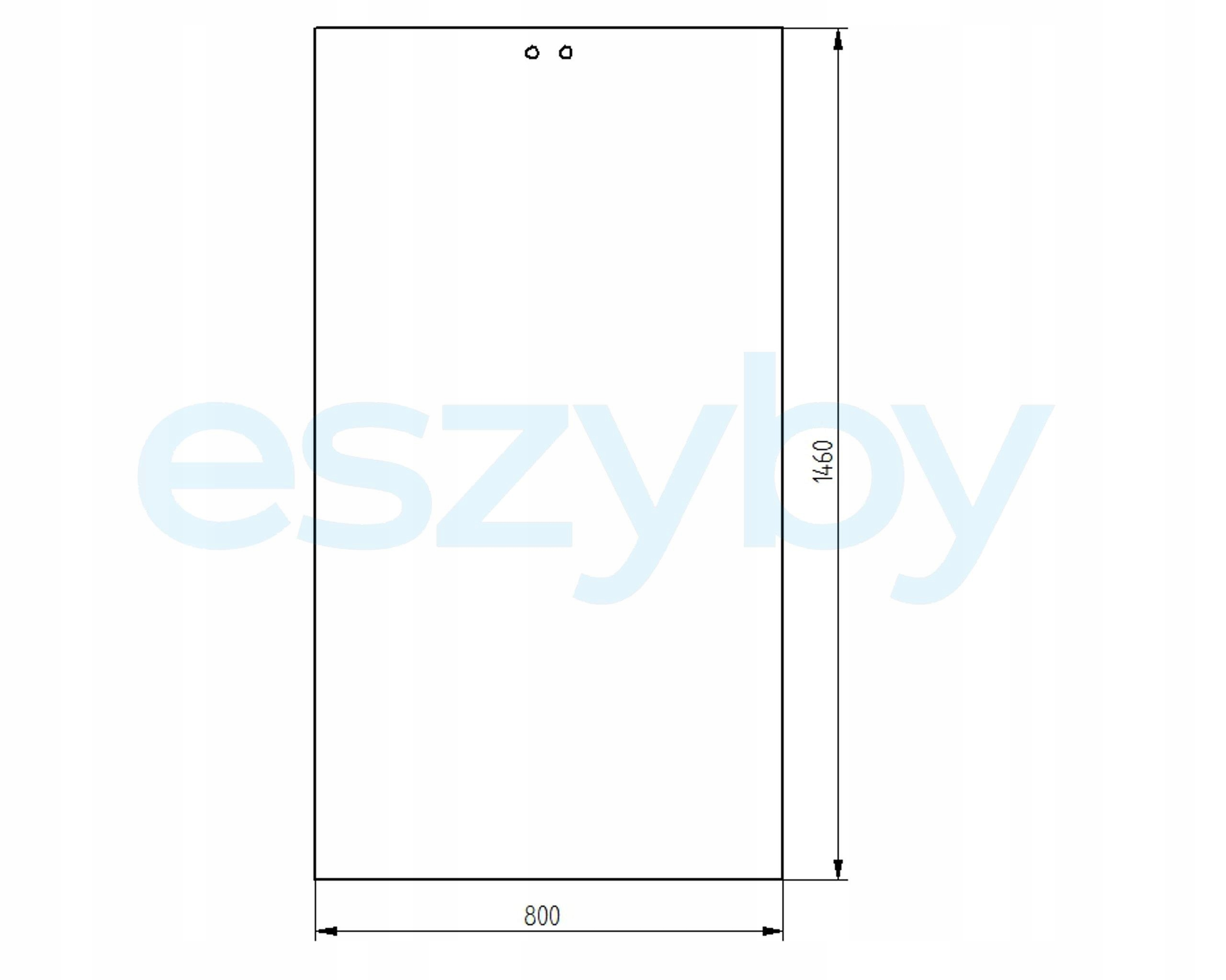 sklo bagr Case 90B 120B 220 350B 688 přední