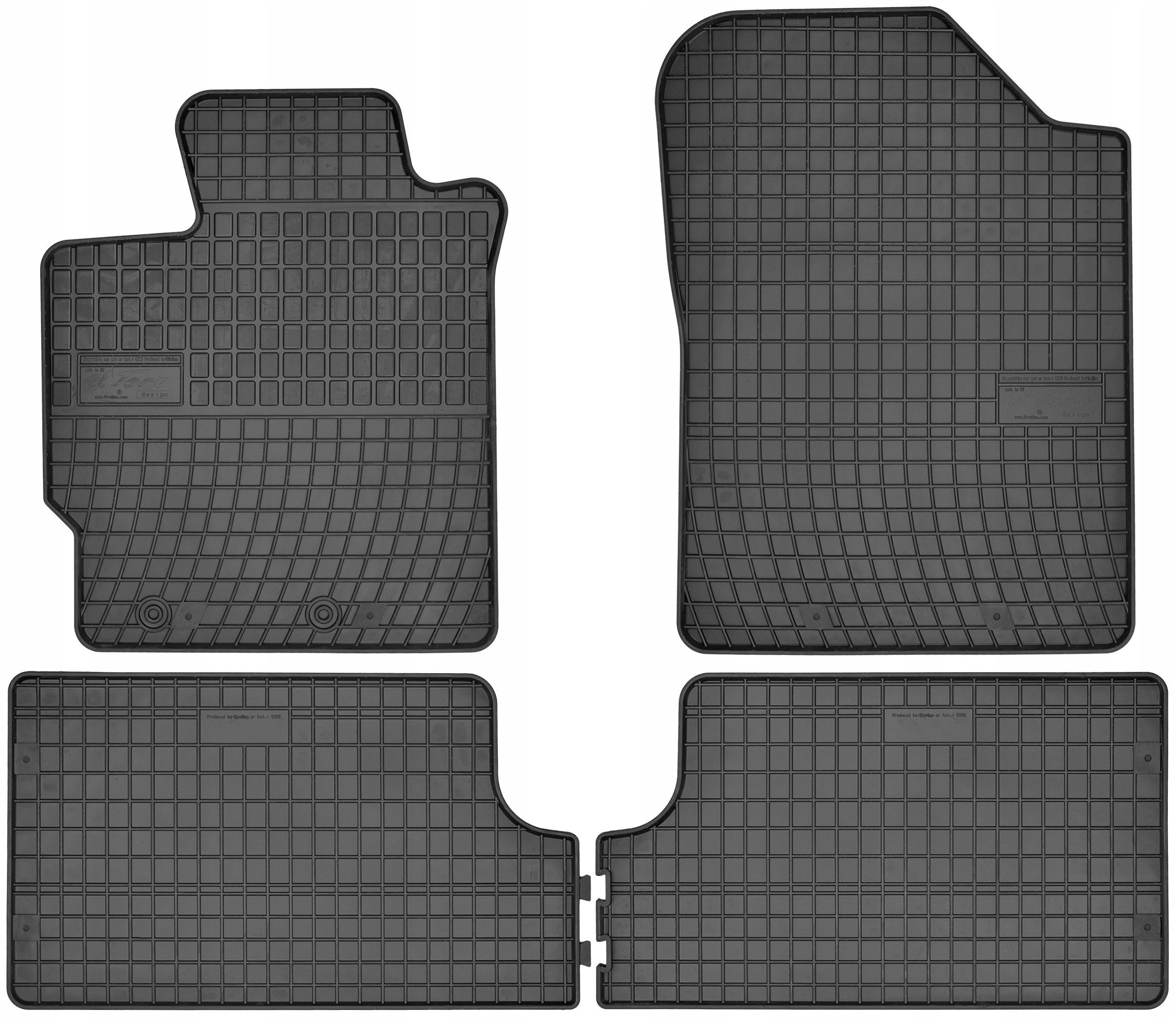 

Toyota Yaris III 2011-2019 Dywaniki Gumowe Do Auta