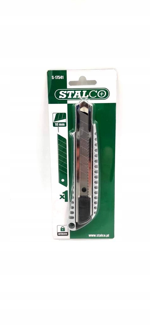 

Stalco Nóż Met. 18mm Blokada Autom. Stalco S-17541
