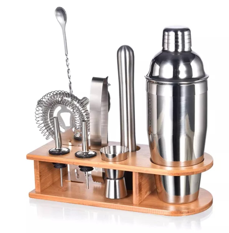 

Zestaw Barmański Do Drinków Shaker 750 ml Bambus