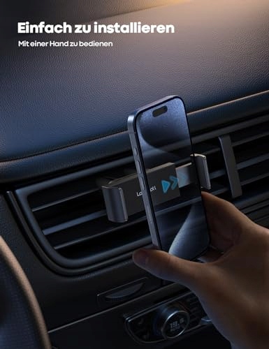 LAMICALL Uchwyt Samochodowy Do Telefonu Uniwersalny 360° Na iPhone Androids — miniatura 2