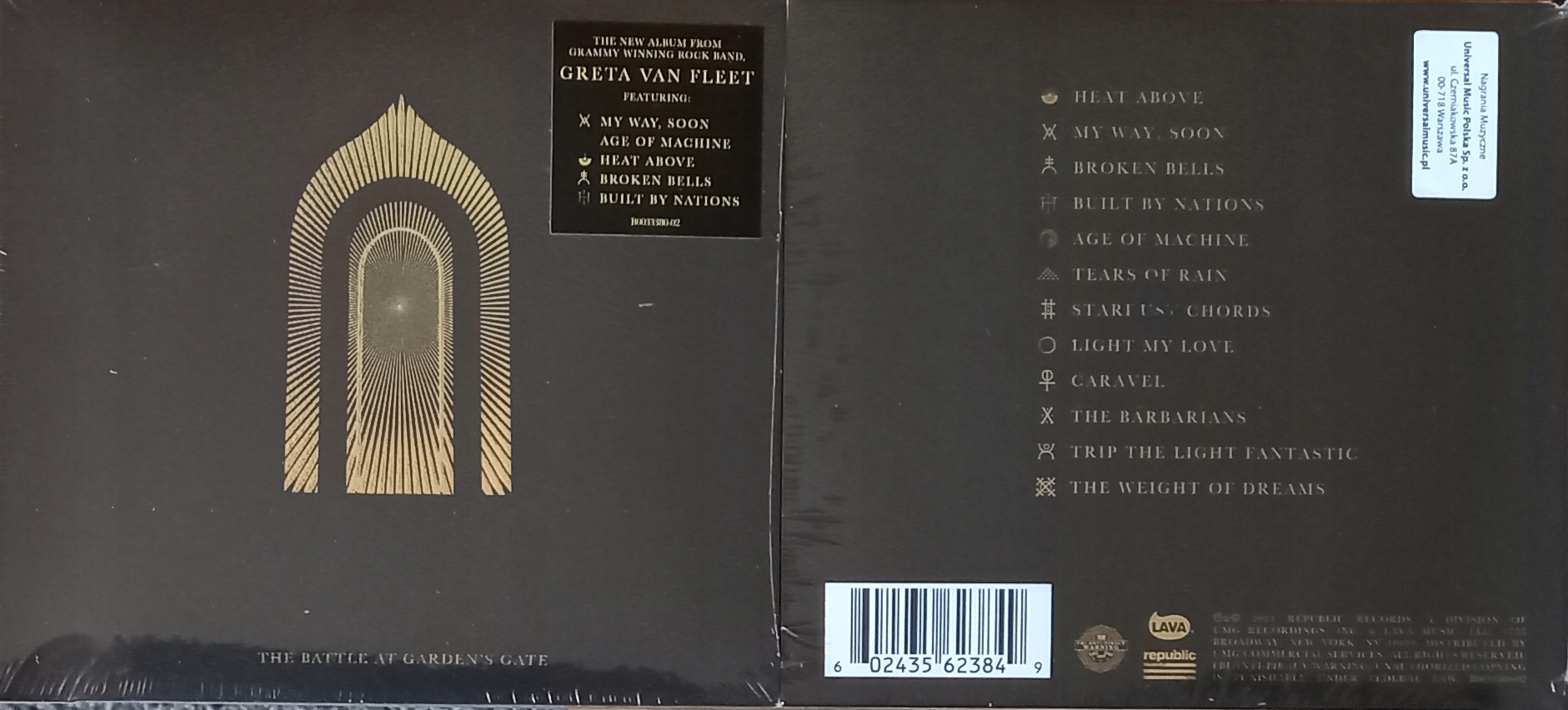 Greta Van Fleet: The Battle At Garden's Gate [CD]