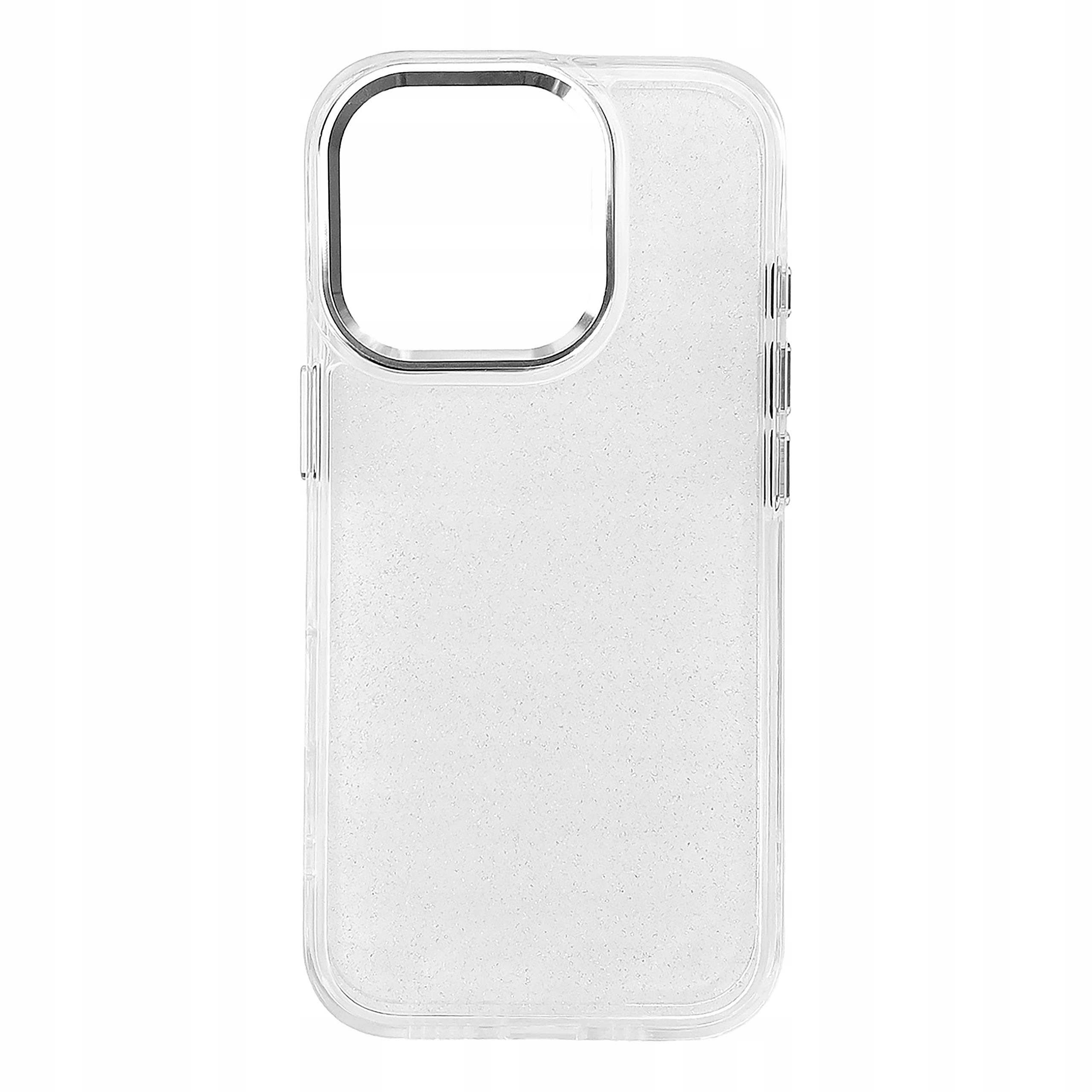 Etui Glitter Case do iPhone 16 Pro Max przezroczyste z brokatem