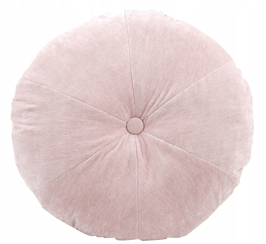 

Poduszka dekoracyjna Różowa okrągła śr. 50cm