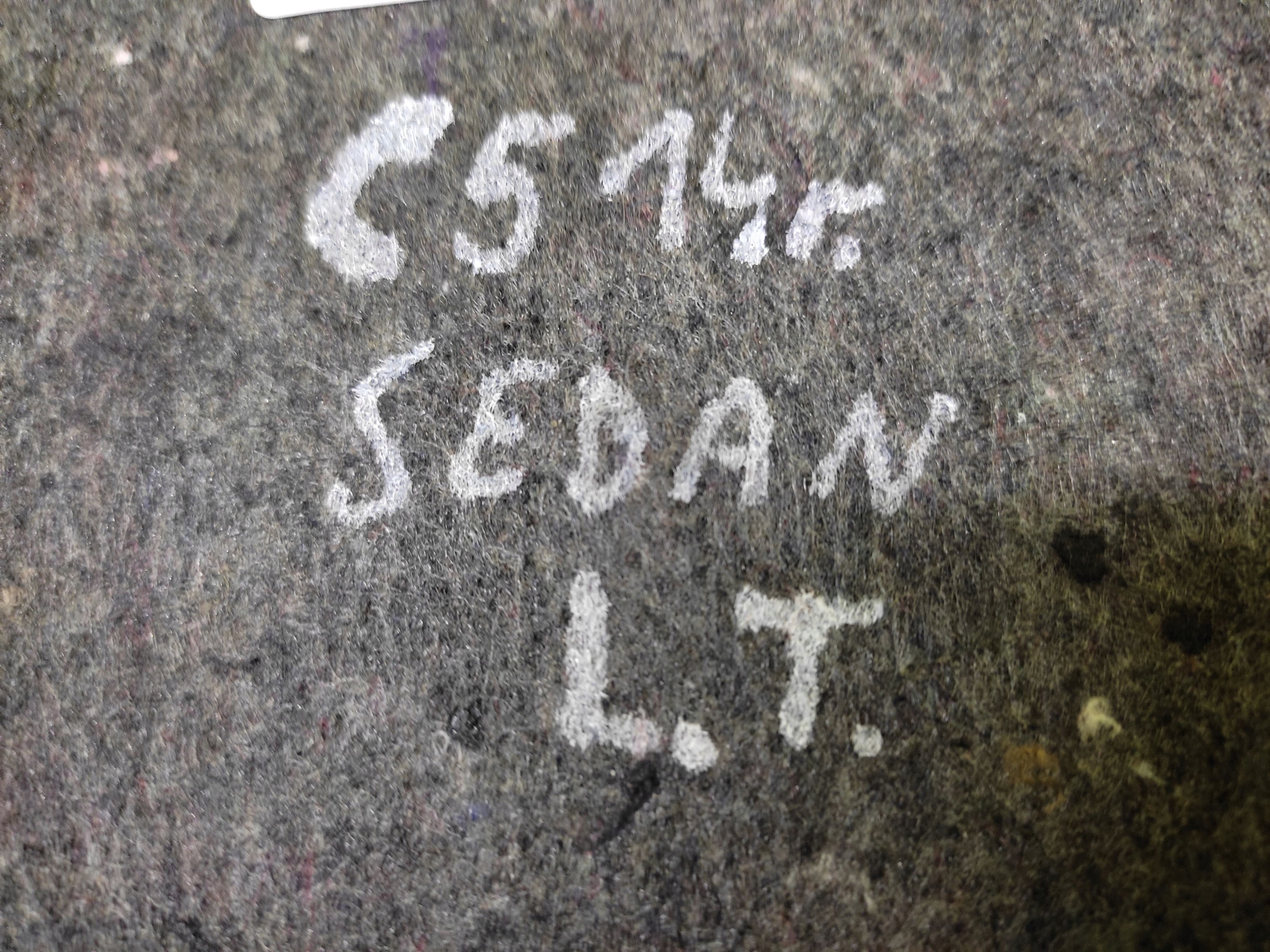 CITROEN C5 III sedan upholstery boot 96554992ZD
