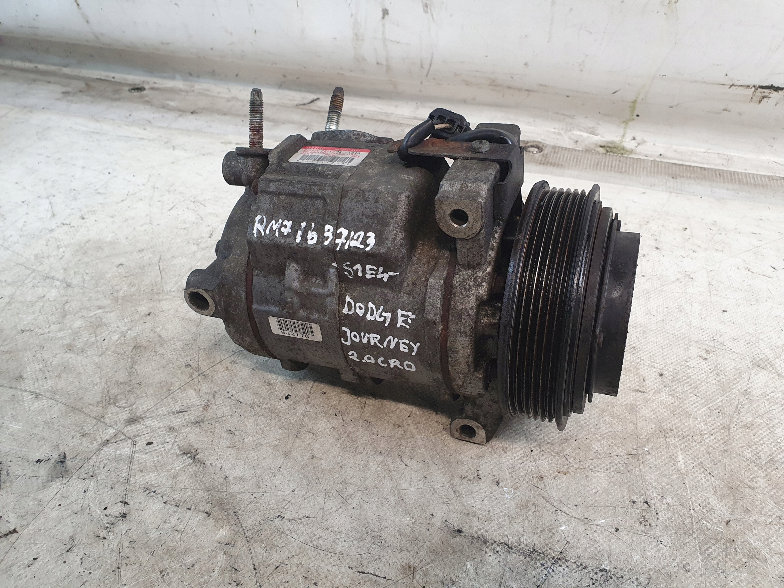 compressor; compressor of the air conditioning OE 447280-0151 DODGE JOURNEY 2.0CRD