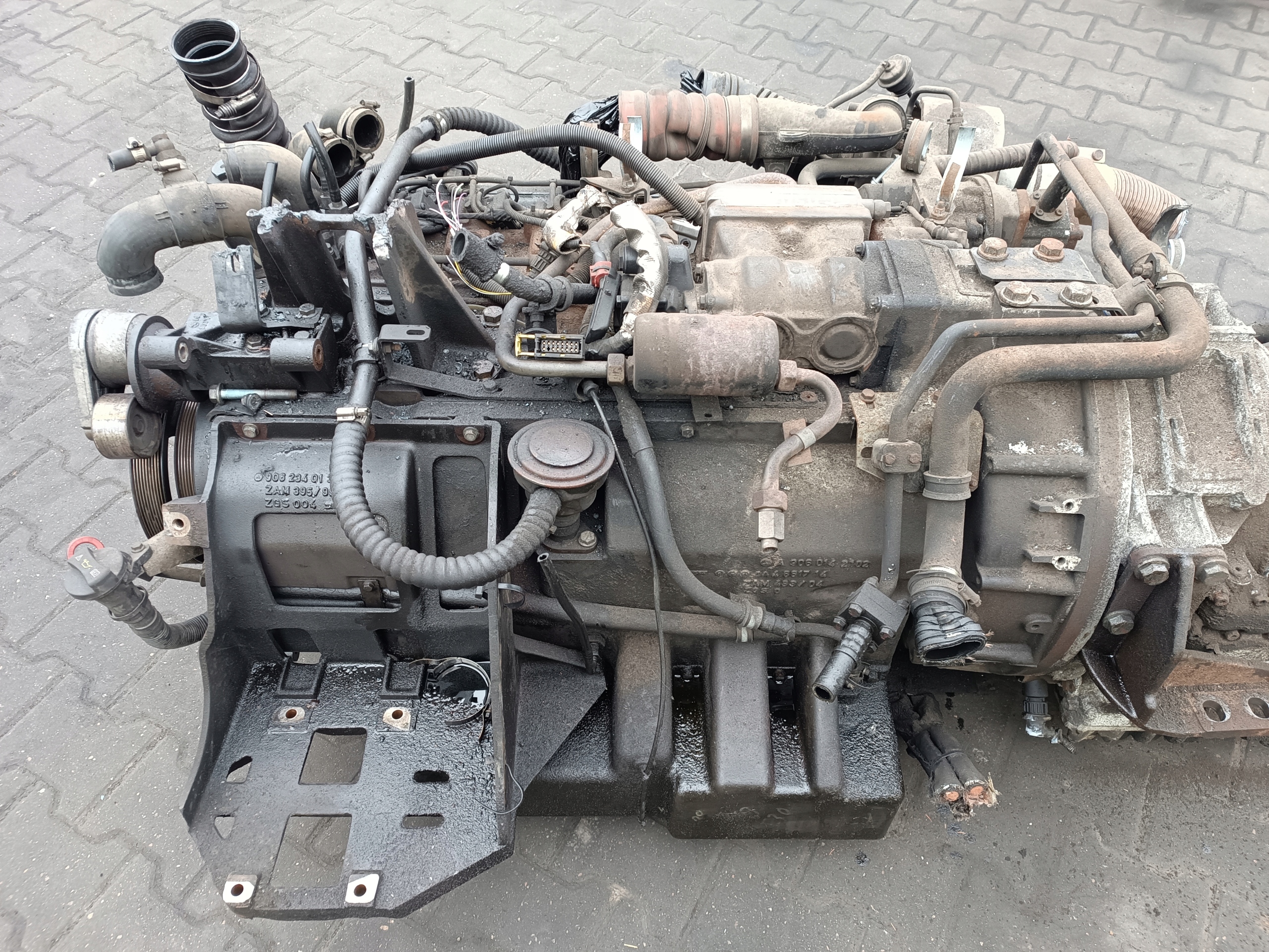 engine MERCEDES-BENZ CITARO OM906HLA