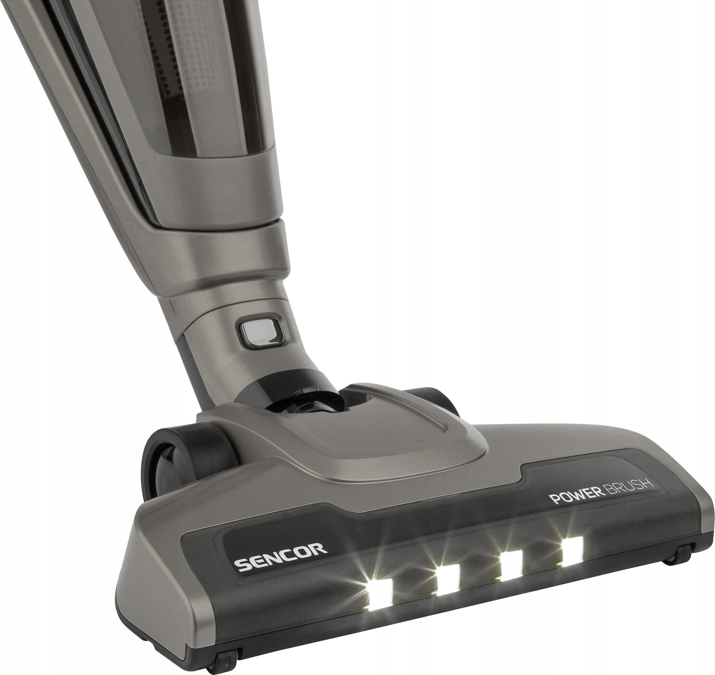 Odkurzacz bezprzewodowy bezworkowy 2w1 Sencor Kolor dominujący srebrny/szary