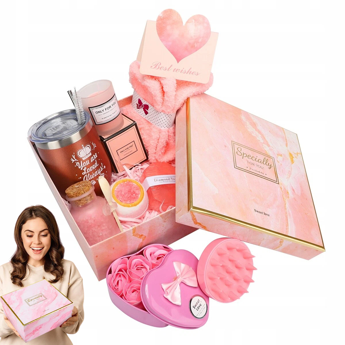 Prezentowy dla kobiety urodziny domowe spa pielęgnacja