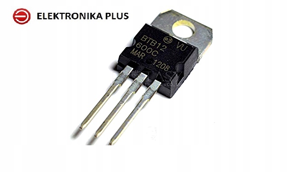 

BTB12-600 12A 600V IGT=35mA TO220 Triak