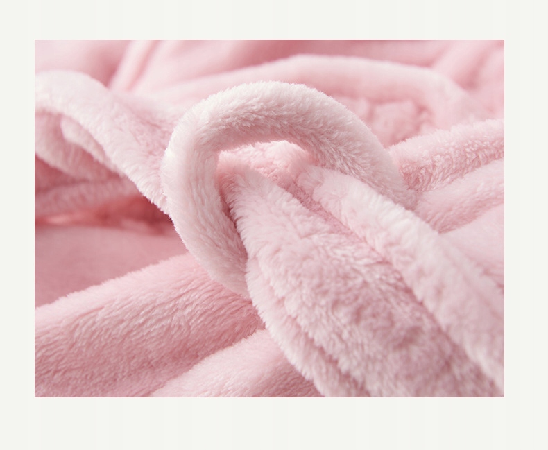 POLAROWY SZLAFROK DAMSKI DŁUGA ELEGANCKI CIEPLY MĘKKI GRUBA KIESZEŃ JAKOŚĆ Długość całkowita 140 cm