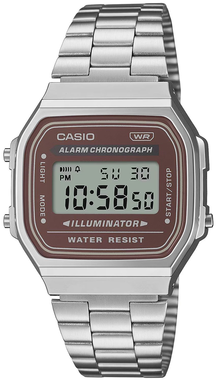Unisexové hodinky Casio Illuminator A168WA-5AYES