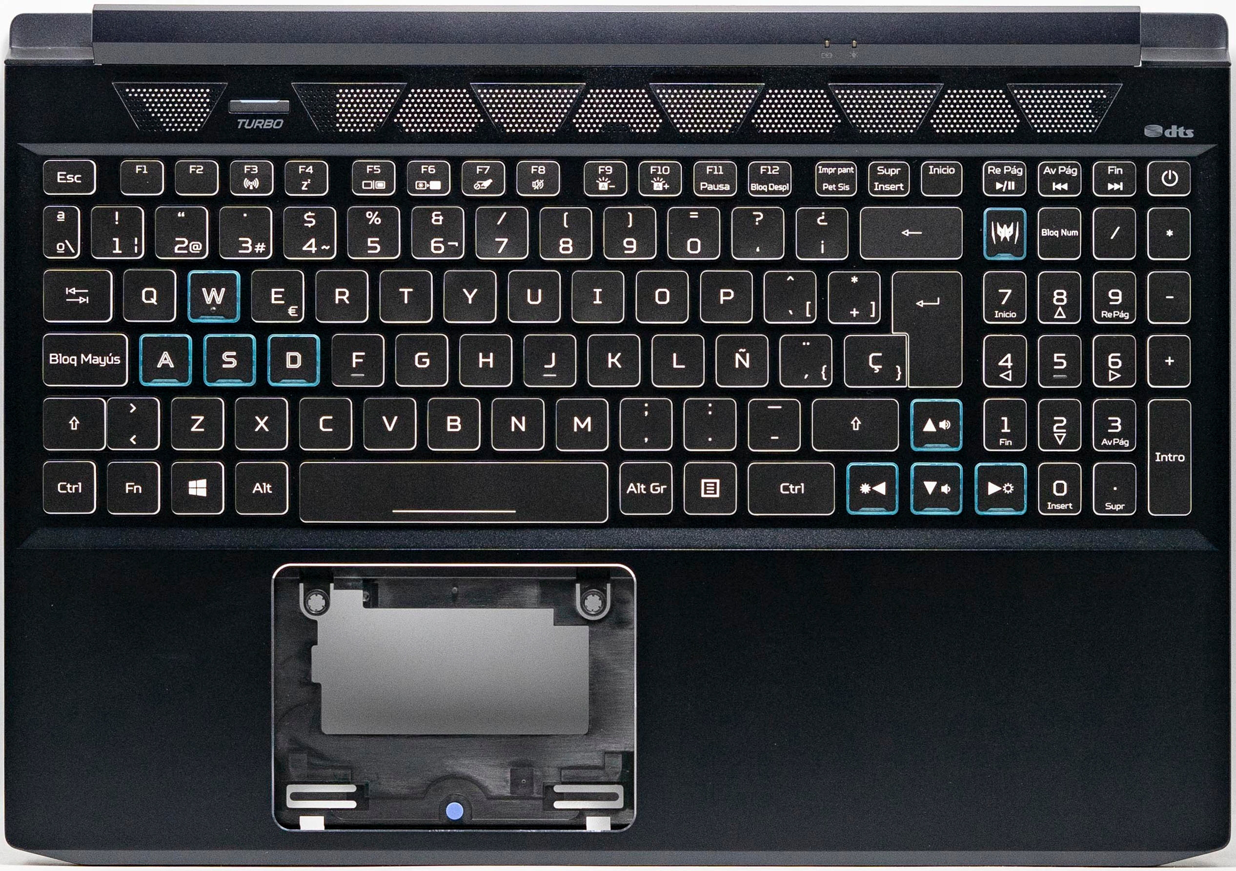 Palmrest horní kryt klávesnice Predator Triton PT315-52 6B.Q7BN2.057