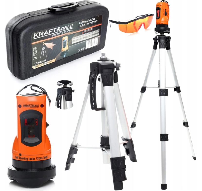 Kraft&Dele KD10309, Automatický křížový laser