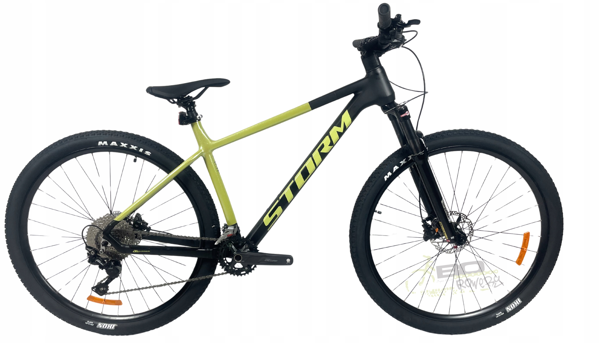 Rower Górski Mtb Storm Trail 5.0 19 29 czarny pistacja mat Deore 2025