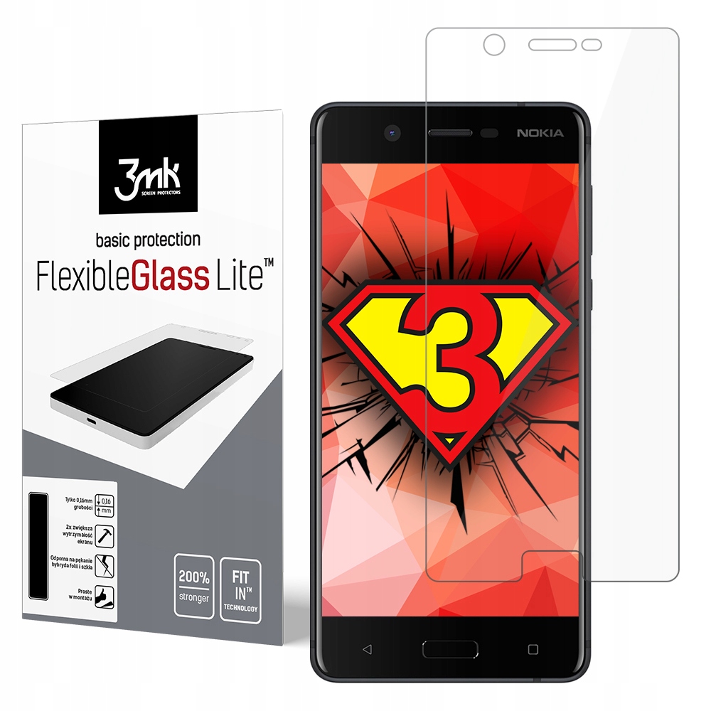 

Nokia 5 --------- szkło 3mk --- FlexibleGlass Lite