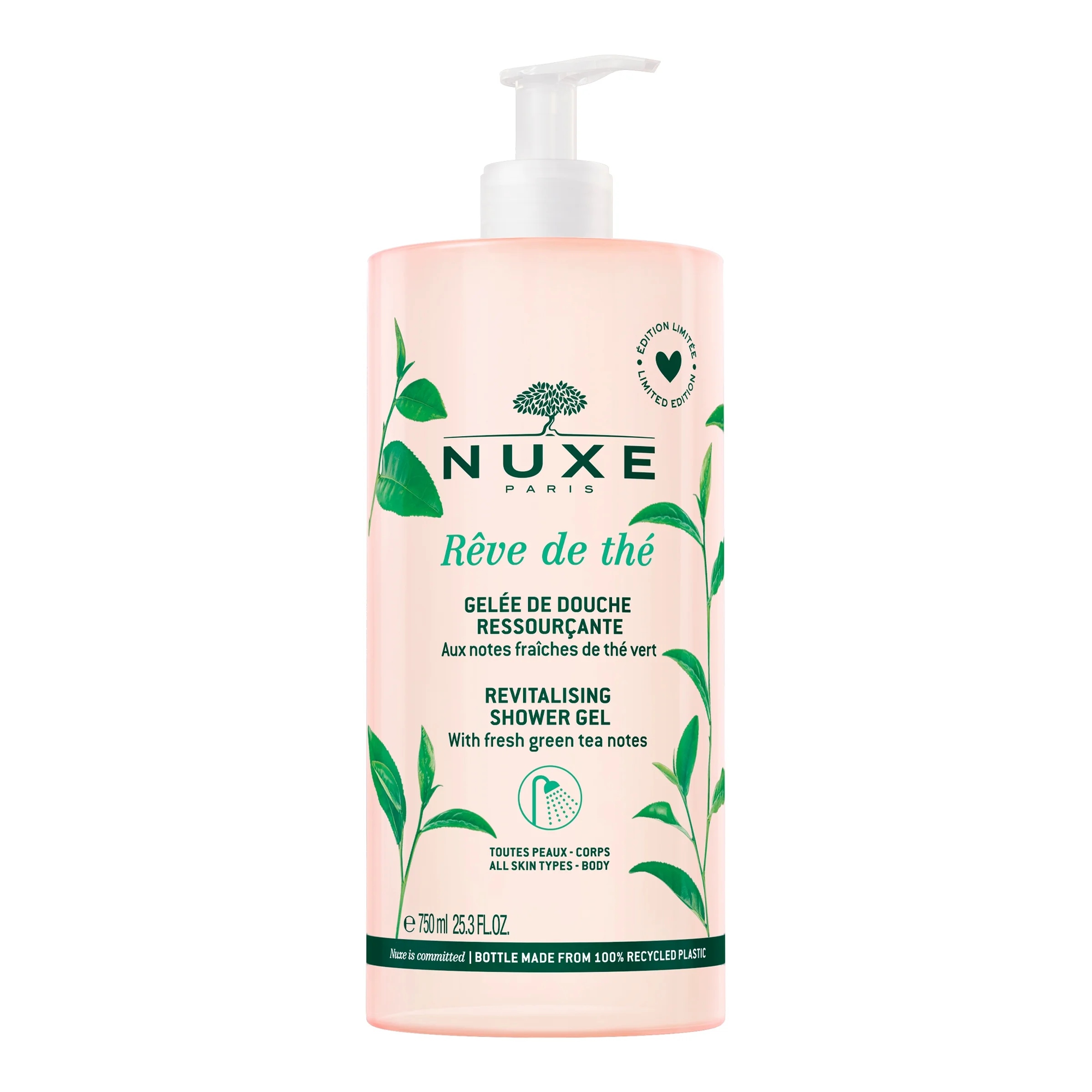 Nuxe rewitalizujący żel pod prysznic 750 ml