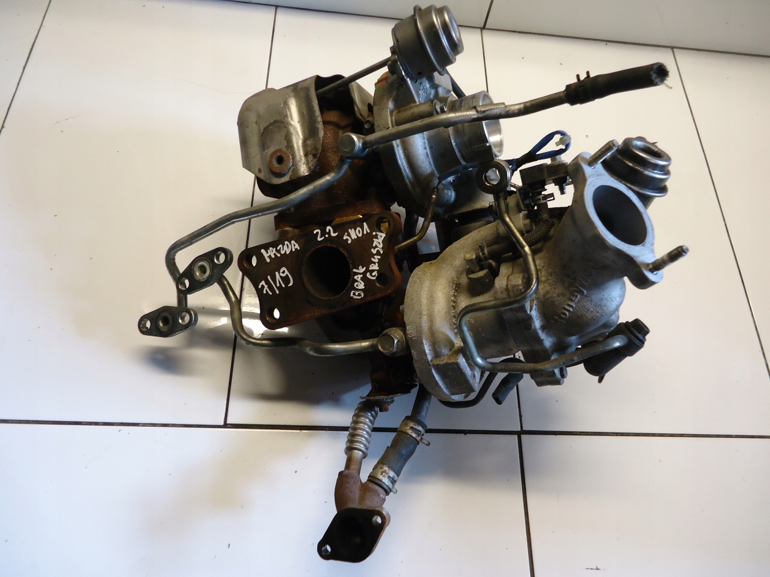 MAZDA 6 GJ 2.2 SKYACTIV SH01 turbo SH01-13700-E