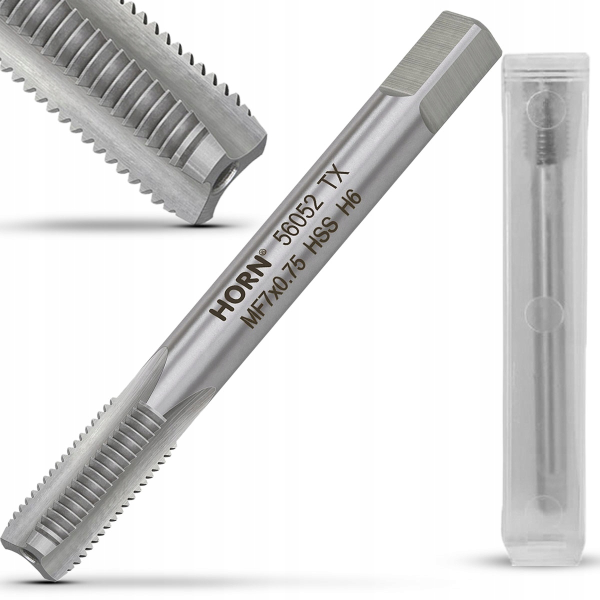 

Gwintownik M7 Ręczny M7x0.75 mm. Hss DIN-2181/1P