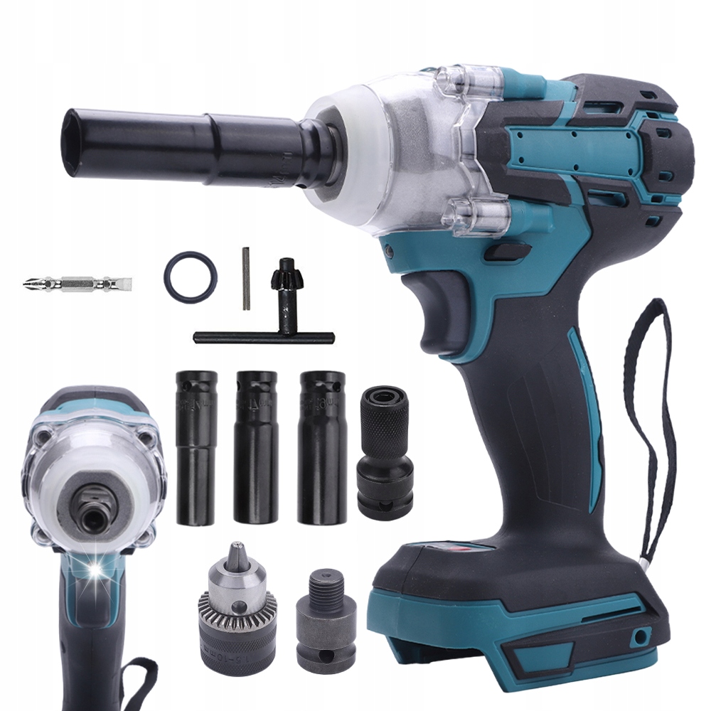 Bezkartáčový Rázový Utahovák S Bezkartáčovým Motorem 520 N.m 18V 1/2"