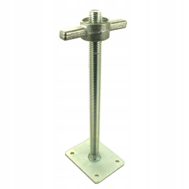 PODSTAWA RUSZTOWANIA 400 x 26mm TRZPIEŃ REGULOWANA