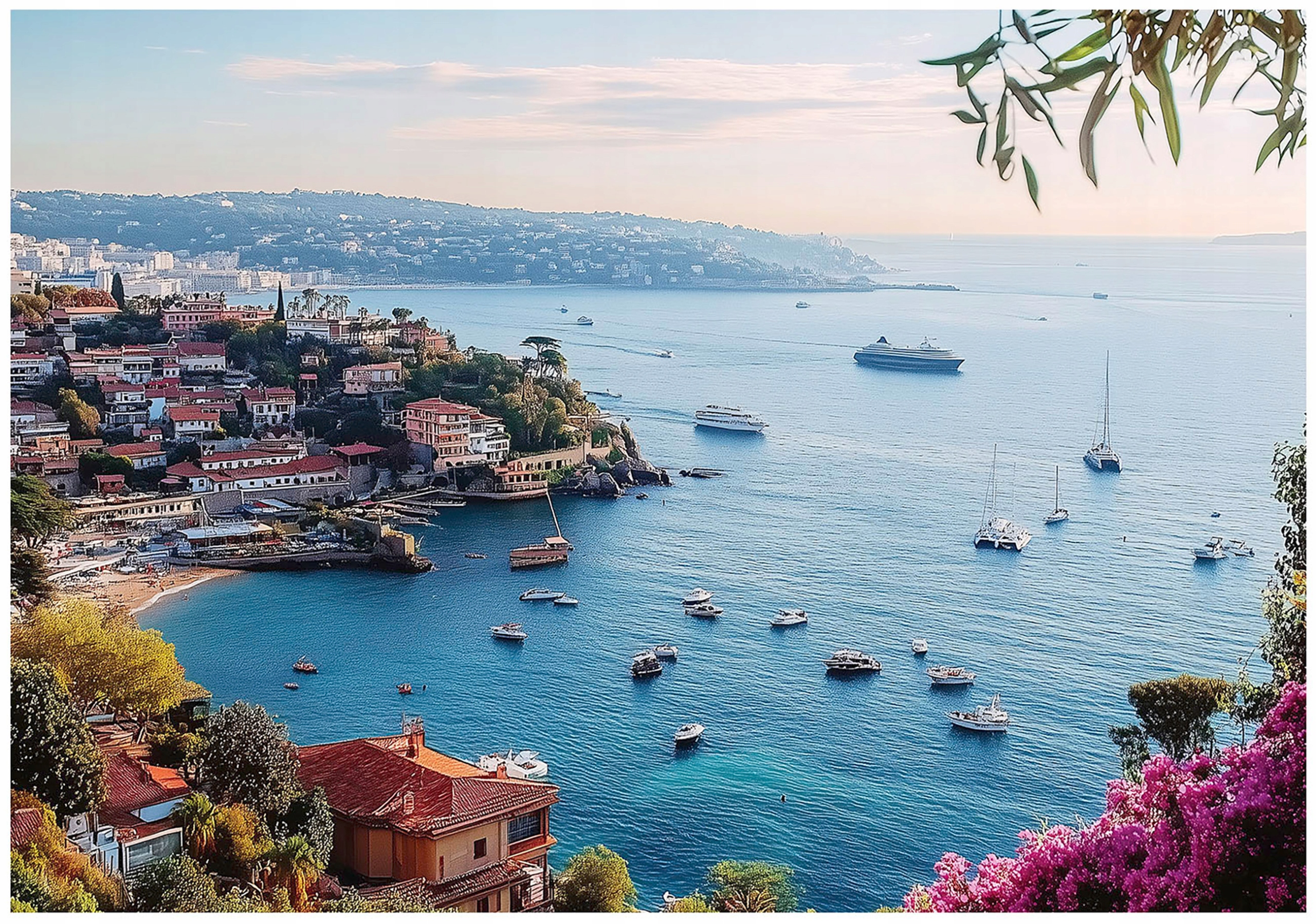 Fototapeta vlies Stredomorský sen s morskou krajinou 350x250 lepidlo