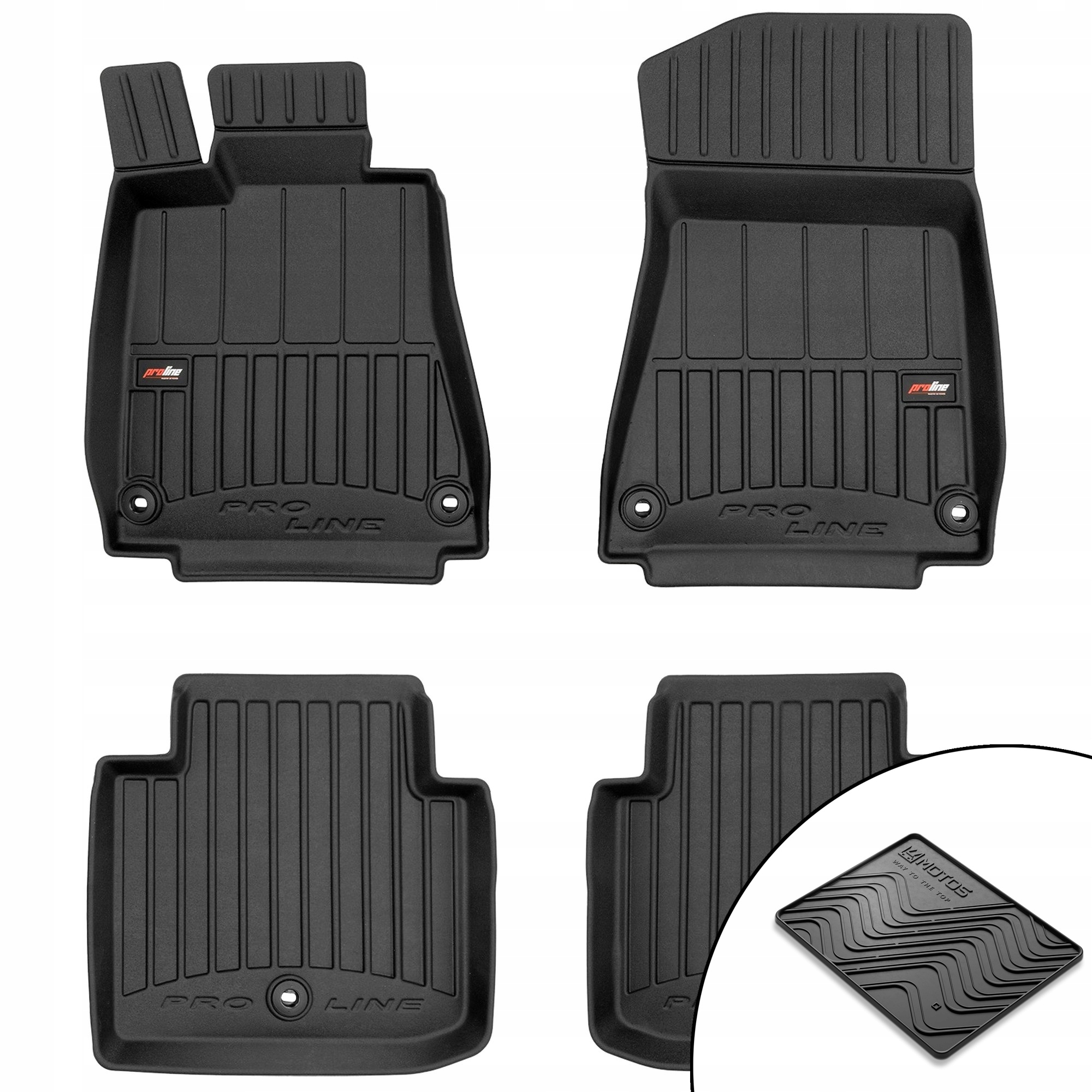 Gumové 3D koberce Lexus Gs III 2005-2012 podložka bonus