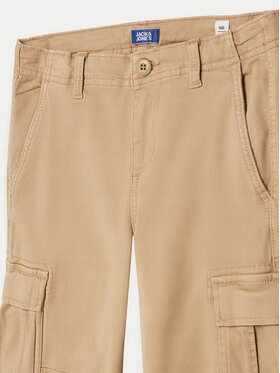 Jack Jones Junior Spodnie materiałowe Chłopiec beżowy 12261033