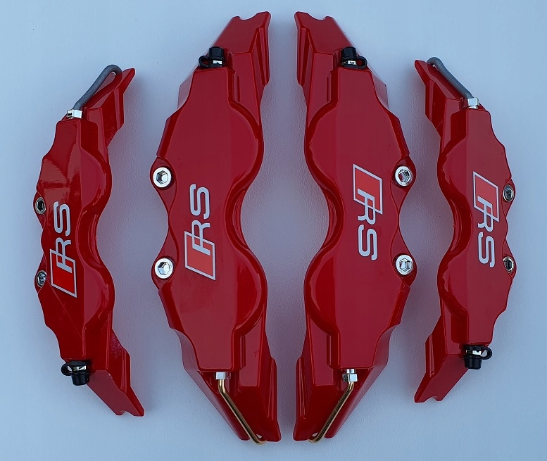 Nakładki na zaciski hamulcowe AUDI RS kolor brembo Numer katalogowy producenta nr-0000571