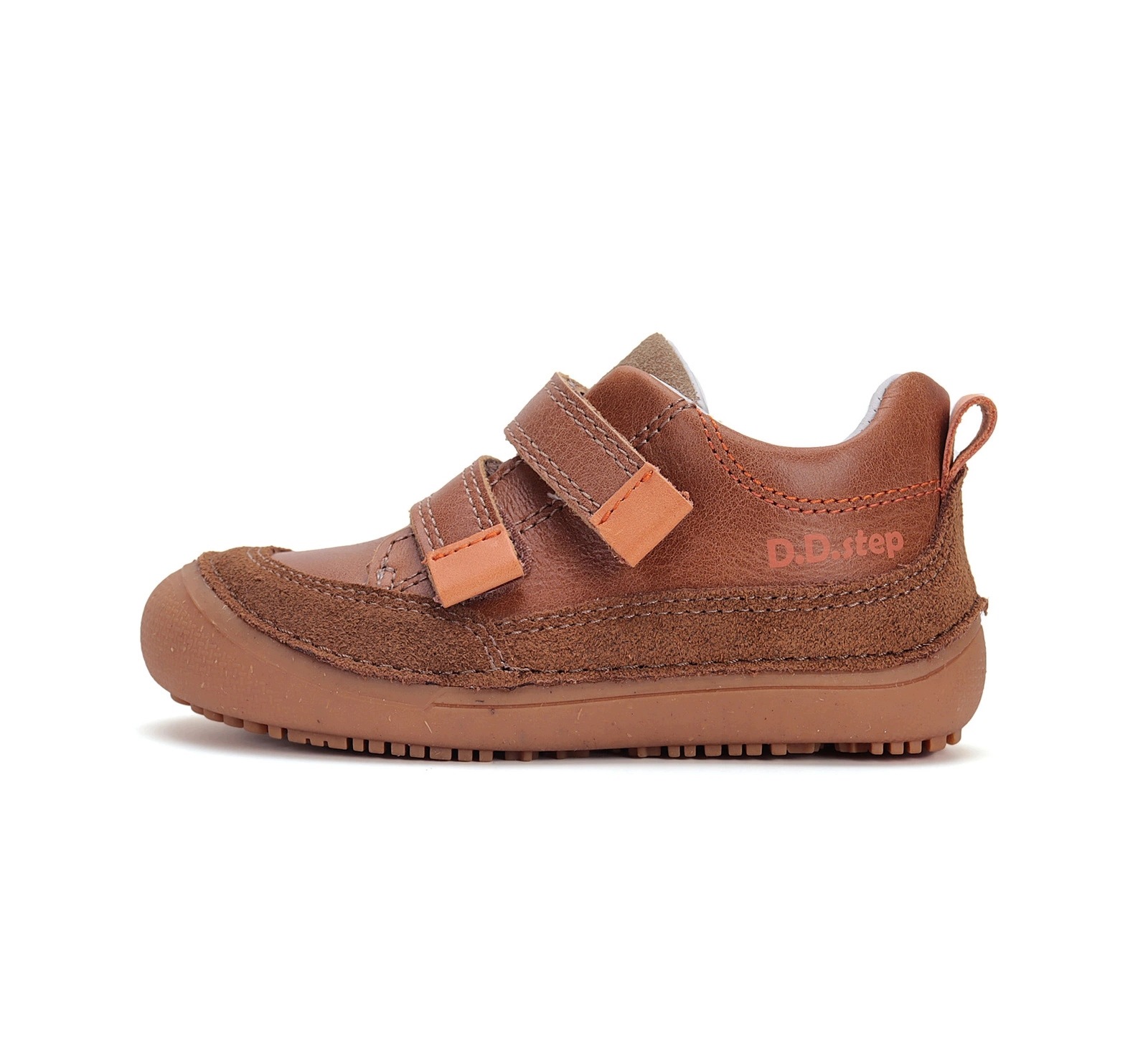 Buty barefoot przejściowe dziecięce na rzepy DD Step S063 Chocolate 31