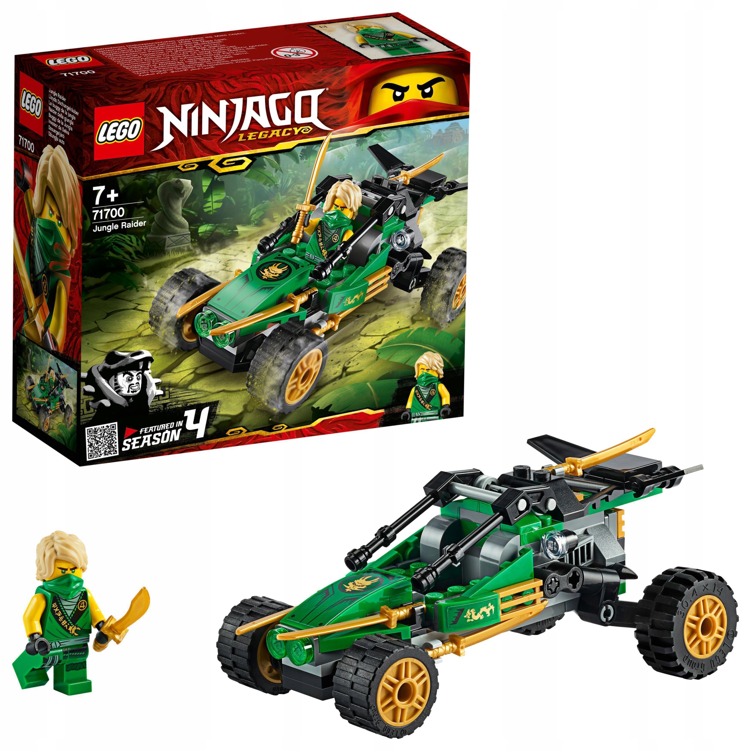 

Lego Ninjago Dżunglowy ścigacz 71700