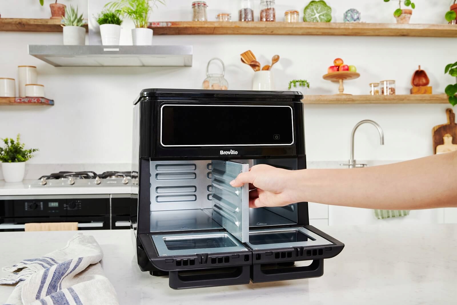 BREVILLE Frytkownica Halo Flexi 11L Cyfrowa Podwójna Komora 2400W Wersja 2 — miniatura 15