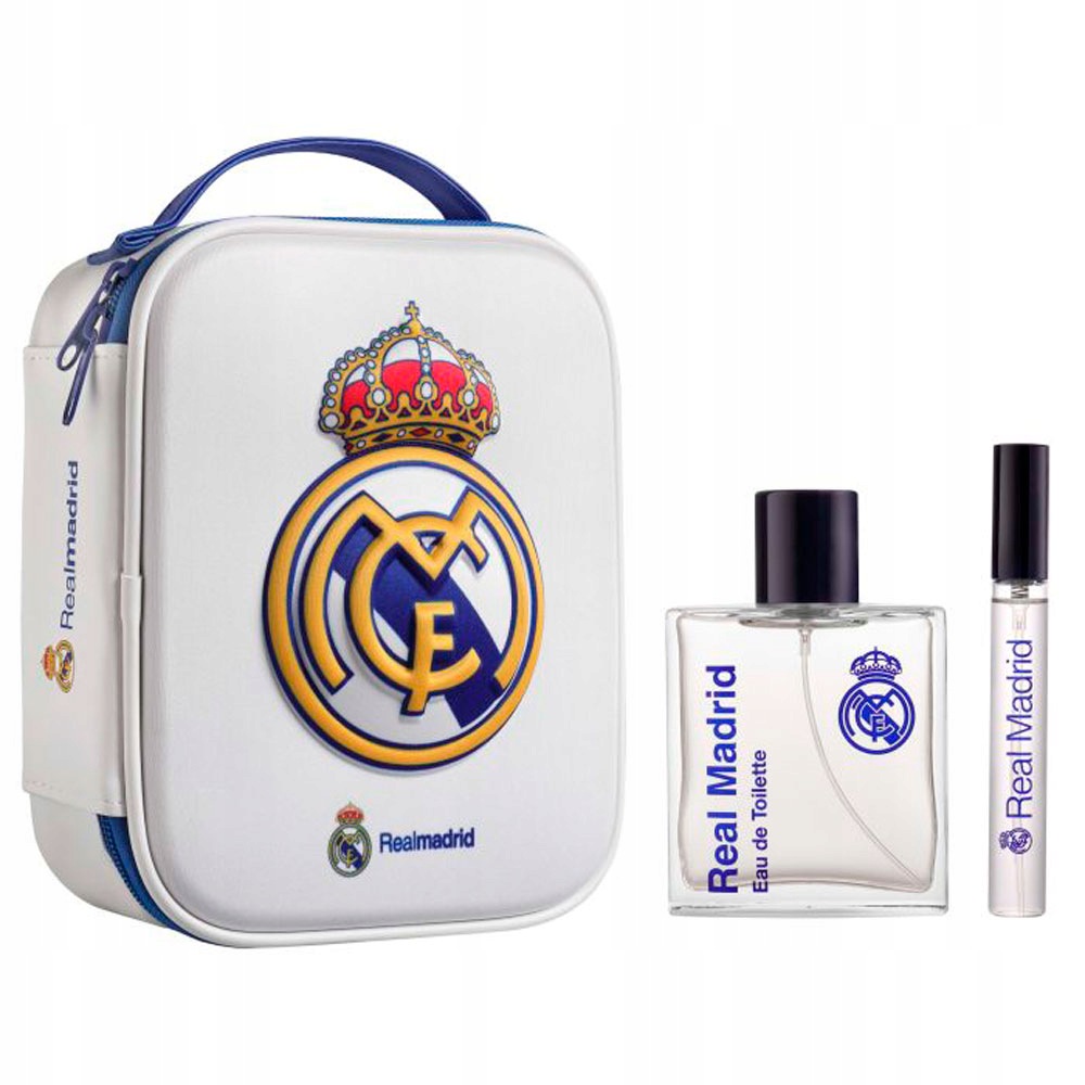 Real Madrid Toaletní voda 100 ml 10 ml s kosmetikou