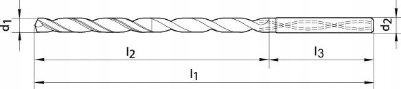Gwintownik maszynowy DIN376 HSSE, kszt.C M27 GÜHRING Marka Gühring