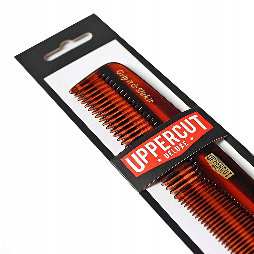 Grzebień do Włosów Stylizacji Modelowania UPPERCUT DELUXE Shell Comb CT5 Stan opakowania oryginalne