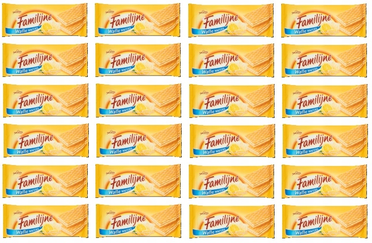 Levně 24 x 180 g Jutrzenka Rodinné citronové oplatky Karton