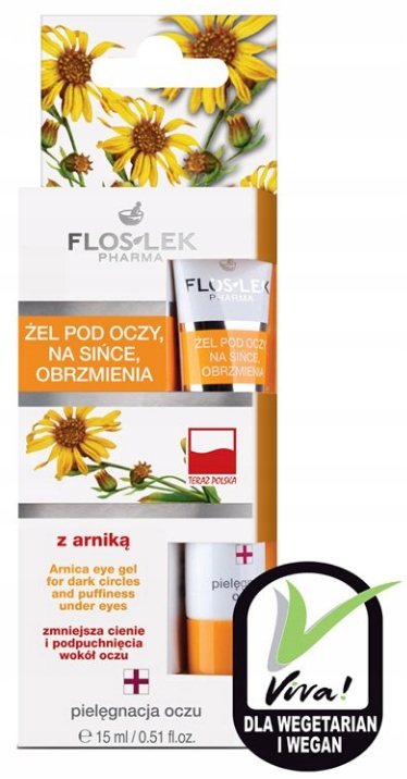 

Arnika Żel pod oczy na sińce obrzmienia 15ml tubka