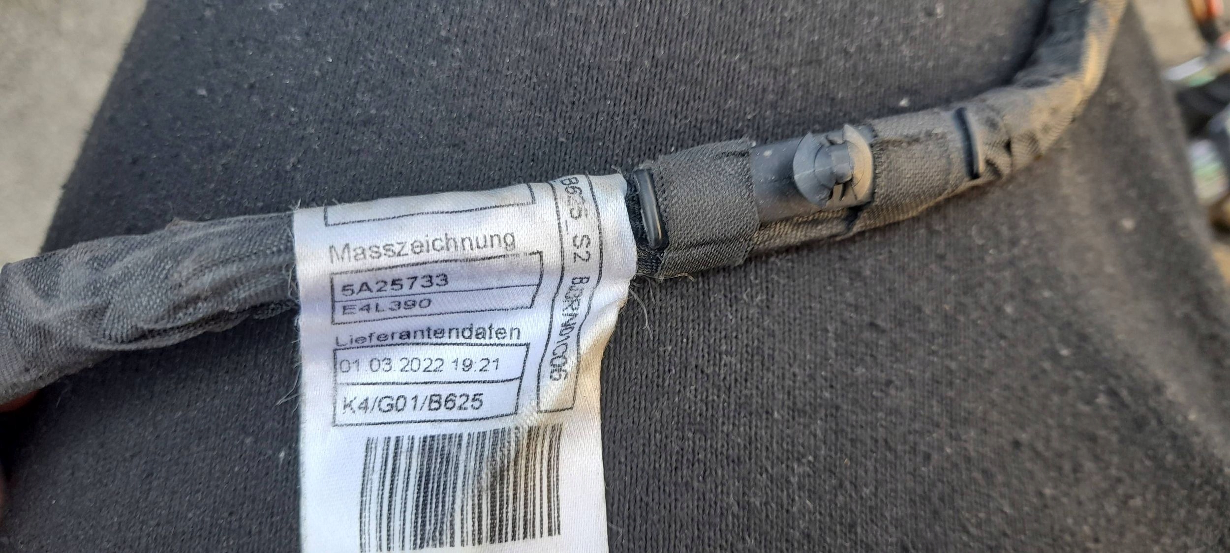 BMW X4 G02 Câblage Électrique Interne 11706110 (T420)