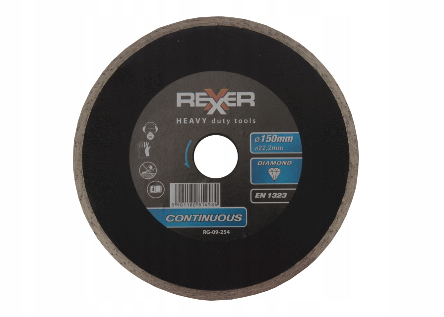 

Tarcza Diamentowa 150 MM Pełna 22,2 MM